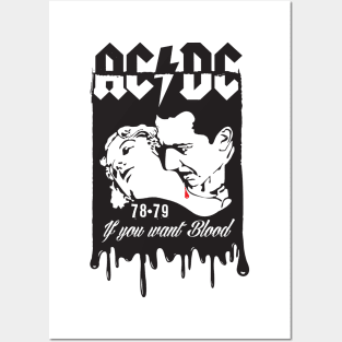 AC-DC If you want Blood Tour 78-79 Posters and Art